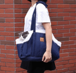 Small Dog Carrier Bag for Winter – Warm Fleece Waterproof Pet Tote with Secure Harness Clip, Perfect for Puppy or Kitten Travel - Image 2