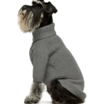 Knitted Turtleneck Dog Sweater – Warm Winter Coat for Small and Medium Dogs and Cats