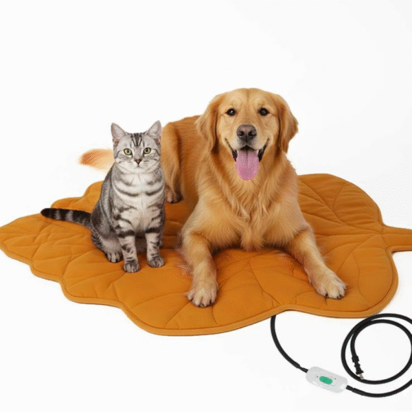 Heated Pet Pad for Dogs & Cats – 7-Layer Safety Design, Waterproof, Chew-Resistant & Machine Washable Electric Warming Mat